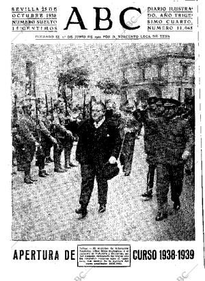 ABC SEVILLA 25-10-1938