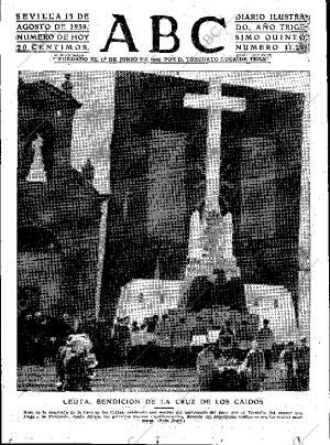 ABC SEVILLA 13-08-1939