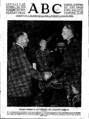 ABC SEVILLA 03-12-1939