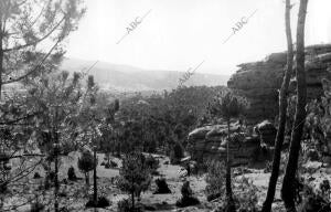 Paisaje del pueblo de Teruel