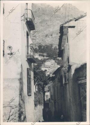 Una calle Típica de la localidad de Cazorla