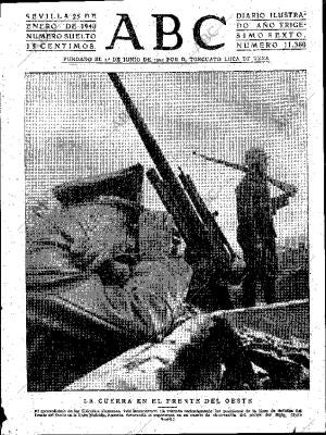 ABC SEVILLA 25-01-1940
