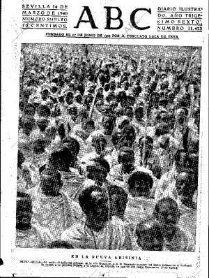 ABC SEVILLA 14-03-1940