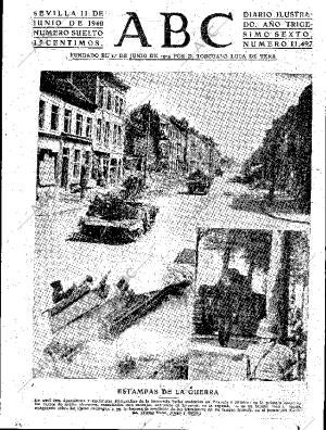 ABC SEVILLA 11-06-1940