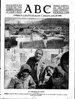 ABC SEVILLA 11-06-1941