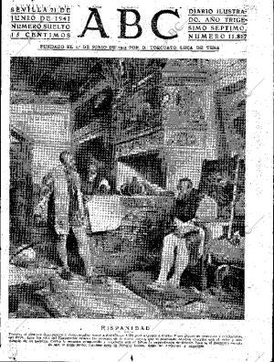 ABC SEVILLA 21-06-1941