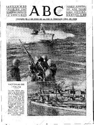 ABC SEVILLA 30-07-1941