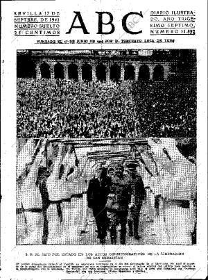 ABC SEVILLA 17-09-1941