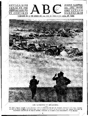 ABC SEVILLA 25-06-1942
