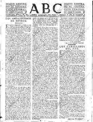 ABC SEVILLA 29-07-1945