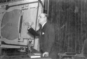 Conferencia de Jose ortega y Gasset en el ateneo de Madrid