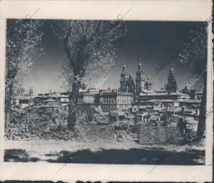 Vista de Santiago de Compostela