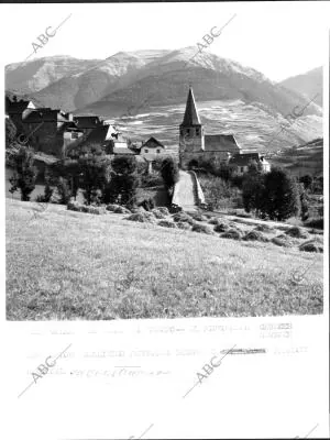 Uno de los Bellísimos Panoramas de Gausach desde el parador nacional