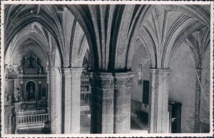 Un aspecto interior de la iglesia de los Templarios