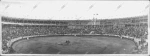 Interior de la plaza de Toros del puerto de santa María en el momento de la...