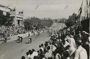 Tercer Gran Premio de España de Motociclismo celebrado en el circuito de...