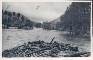 Inundaciones en Andoain, Guipúzcoa