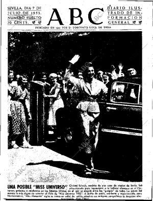 ABC SEVILLA 07-07-1953