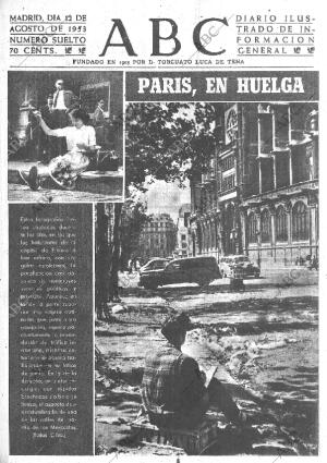 ABC MADRID 12-08-1953