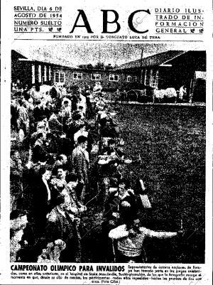 ABC SEVILLA 06-08-1954