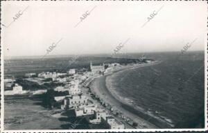 La playa de Regla vista desde el faro