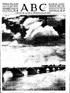 ABC SEVILLA 21-07-1956