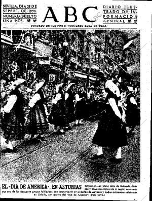 ABC SEVILLA 28-09-1956