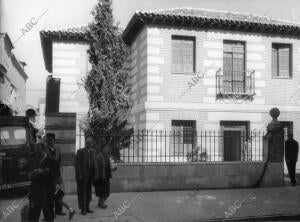Vista desde el exterior de la casa donde Nació Miguel de Cervantes