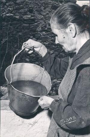 Doña María Rabanet, Vecina de Amer, Propietaria del pozo en el que se ha...