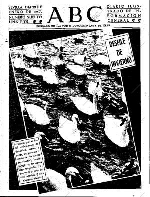 ABC SEVILLA 29-01-1957