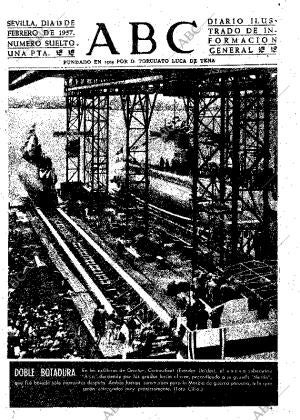 ABC SEVILLA 13-02-1957