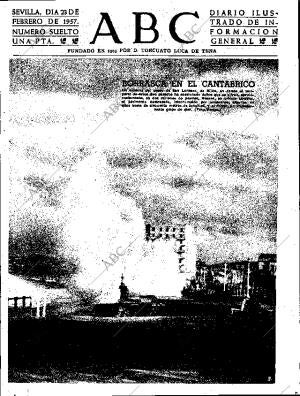 ABC SEVILLA 23-02-1957