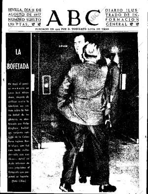 ABC SEVILLA 13-08-1957