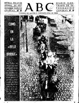 ABC SEVILLA 27-09-1957
