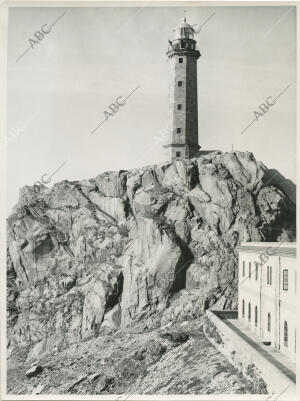 Faro del Cabo Villano, en la costa de la Muerte