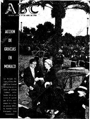 ABC SEVILLA 17-04-1958