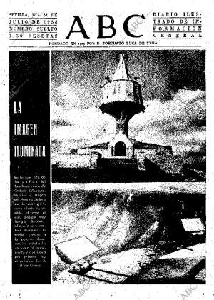 ABC SEVILLA 31-07-1958