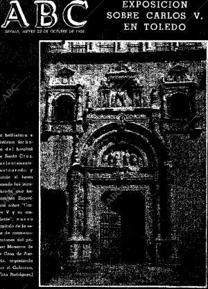 ABC SEVILLA 23-10-1958
