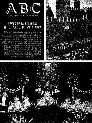 ABC SEVILLA 30-10-1958