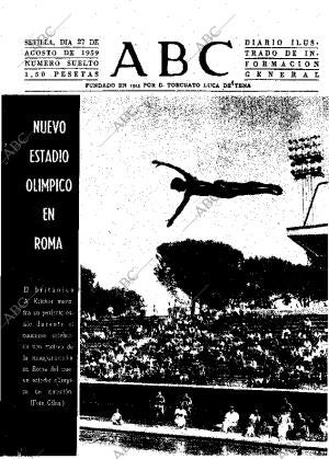 ABC SEVILLA 27-08-1959