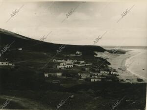 Fuerteventura (Canarias), 30/05/1959. Vista de la isla