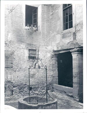 Camino de Santiago. Santo domingo de la Calzada. Patio