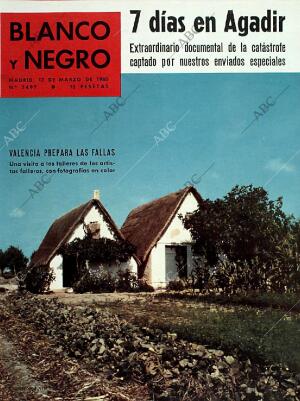 BLANCO Y NEGRO MADRID 12-03-1960
