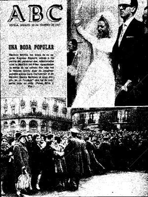 ABC SEVILLA 25-02-1961