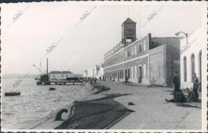 Muelle Ribera, en isla Cristina (Huelva)