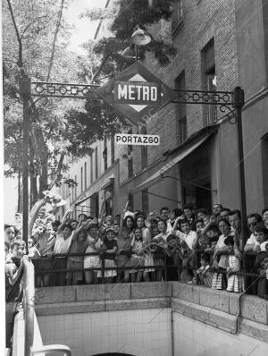 Metro de Madrid: inauguración de la estación Vallecas - portazgo