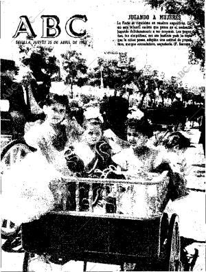 ABC SEVILLA 25-04-1963