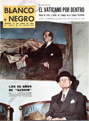 BLANCO Y NEGRO MADRID 15-06-1963