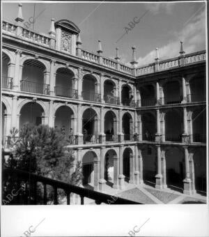 Patio de la Universidad de Alcalá de Henares