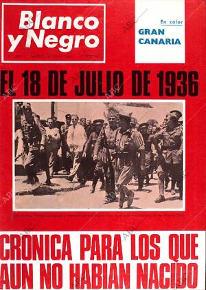 BLANCO Y NEGRO MADRID 16-07-1966